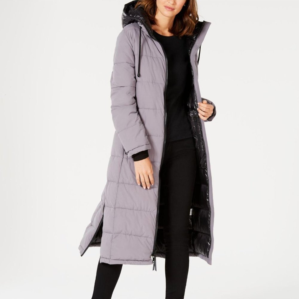 Vince Camuto maxi rain-resistant puffer coat